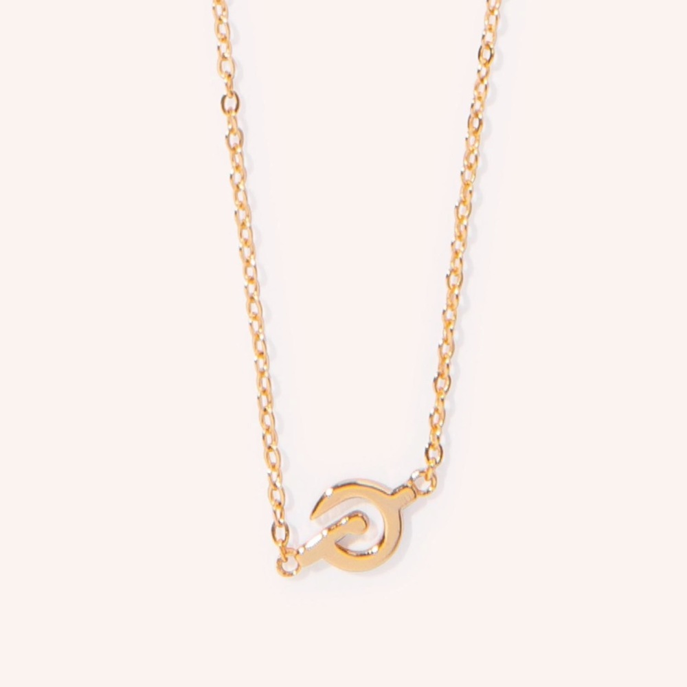Gold Peloton pendant